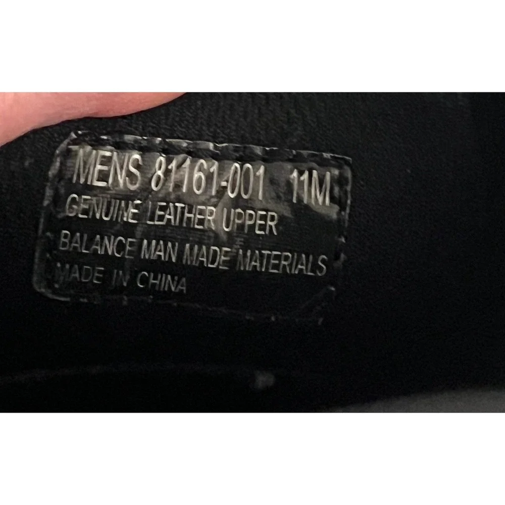 Nun Bush Men's Comfort Gel Blsck Shoes Size 11